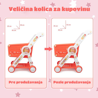 Dečija supermarket kolica za kupovinu